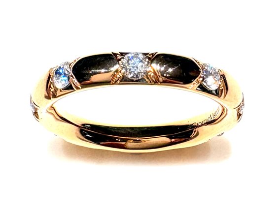 Ringe Giorgio Visconti Dame Eternity in Rosègold Diamante 0.62 Ct 70195742 - 70195742